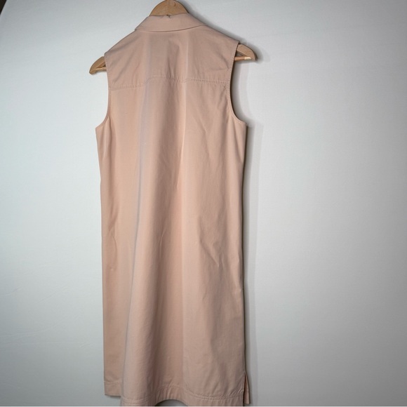 Lafayette 148 Sleeveless Notch Collar Dress – Khaki – 6 – NWOT - Picture 7 of 11